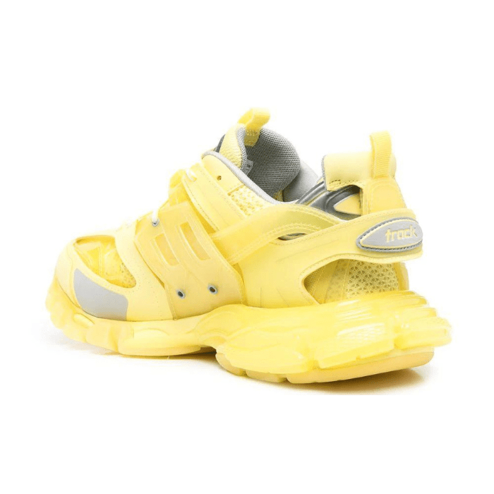Track panelled sneakers