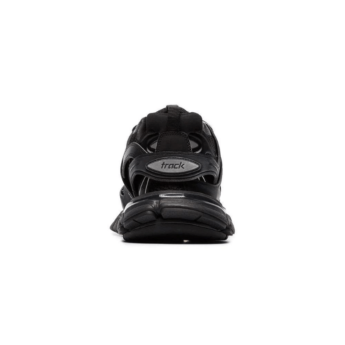 Black track sneakers